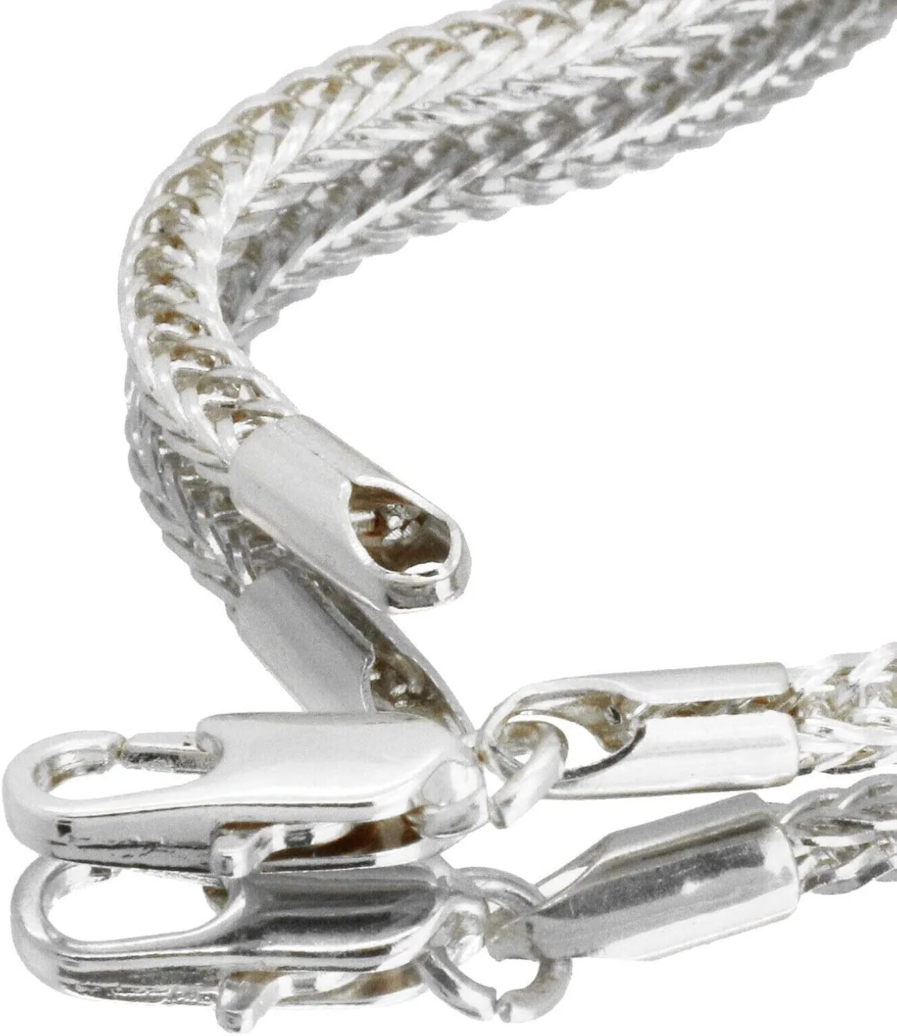 14k White Gold Plated Hip Hop Rapper Exquisite Tentacion R.I.P Pendant Franco Chain 24" Necklace