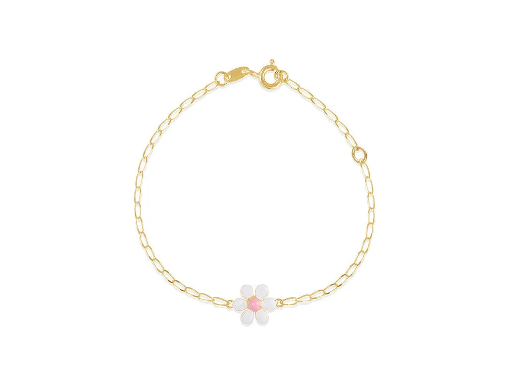 18K Gold Flower in Spring Bracelet <br> Le Fleur Collection