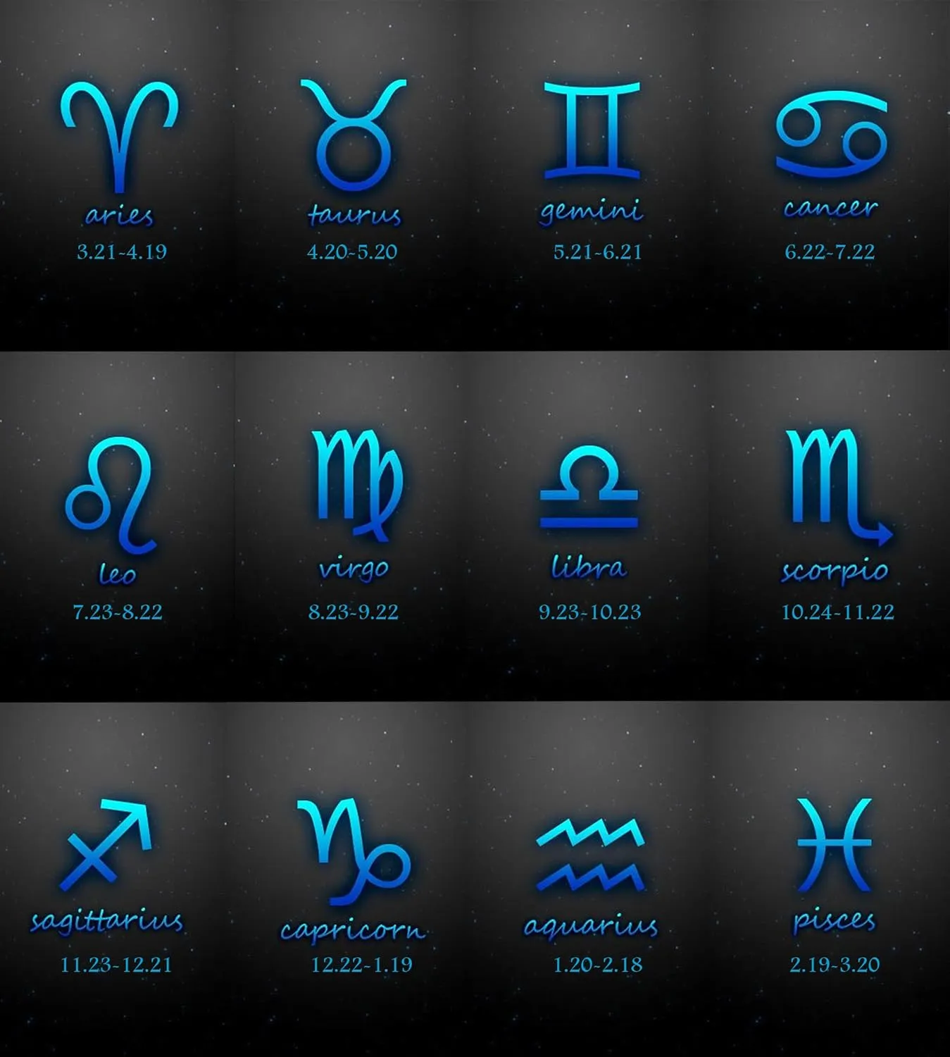 18K Gold Plated Astrology Necklace for Women Jewelry,12 Zodiac Pendant Horoscope Constellations Necklace