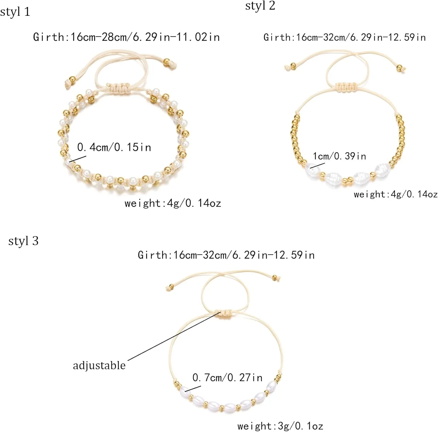 5PC Gold Bracelets for Women, 14K Gold Beaded Bracelets Adjustable Stretchy Bracelets Stack for Women Bead Ball Bracelet Sets Trendy Jewelry Birthday Gift