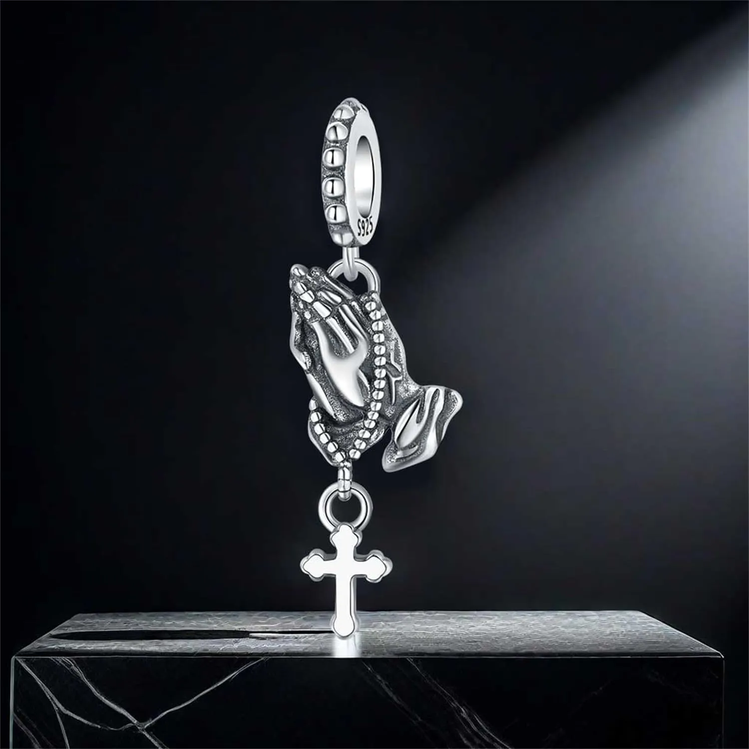 925 Sterling Silver Charms for Bracelets - Pendant Bead Charms Jewelry Present for Women Family Friends