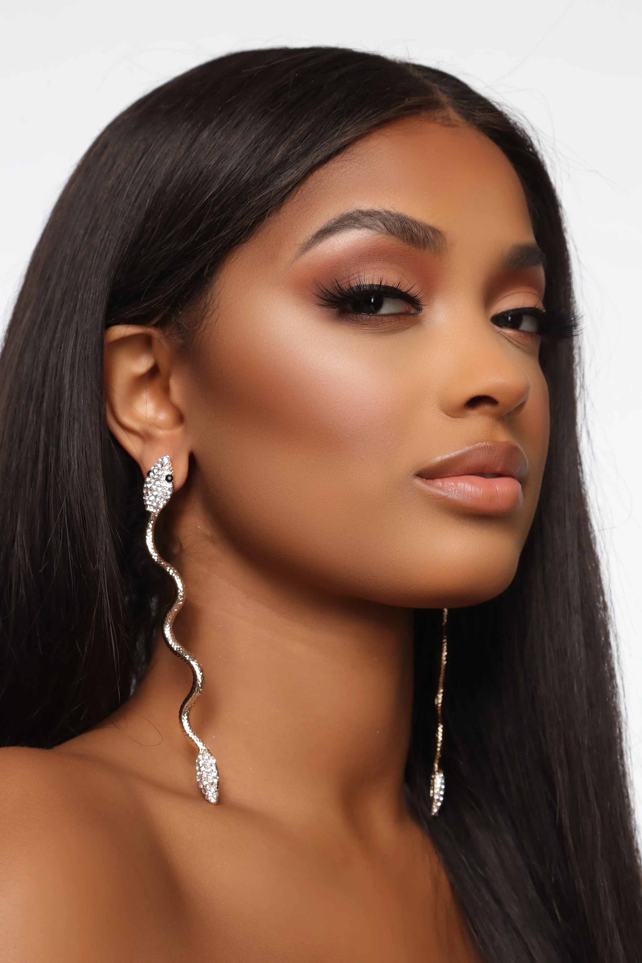 Ain't Hiss Girl Earrings - Gold
