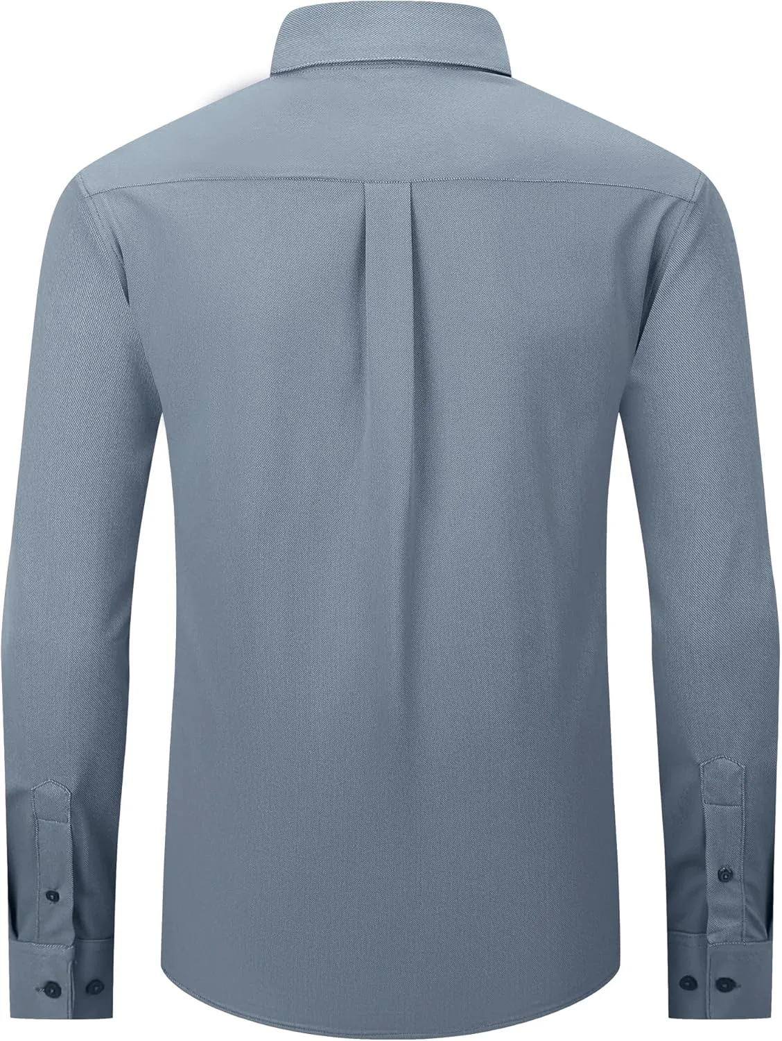 Alex Vando Mens Oxford Shirts Wrinkle Free Quick-Dry Casual Button Down Shirt