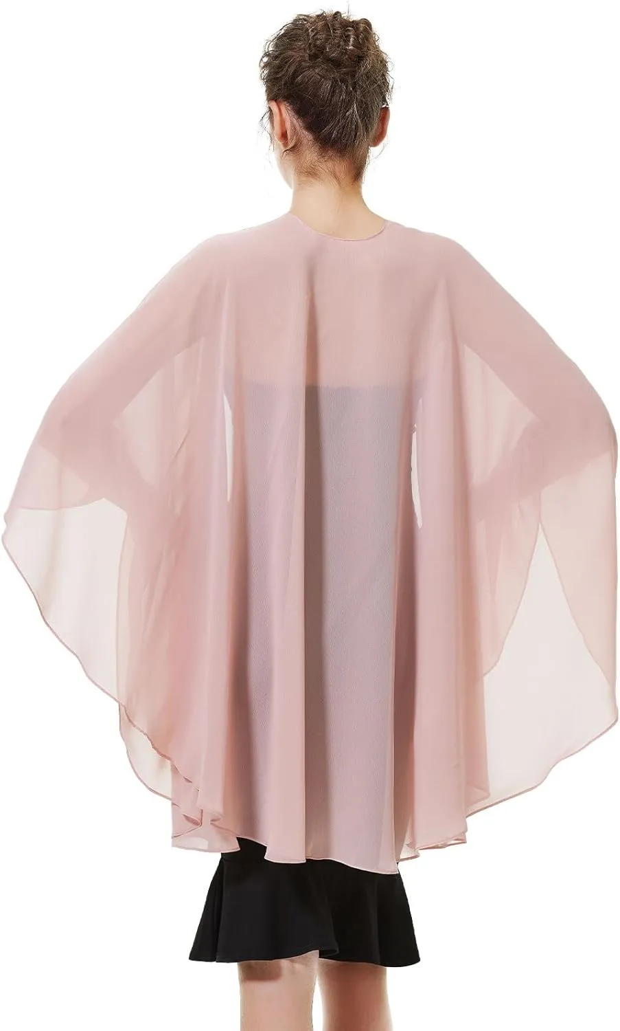 BEAUTELICATE Chiffon Shawl Bridal Wedding Wrap Long Evening Scarves Scarf