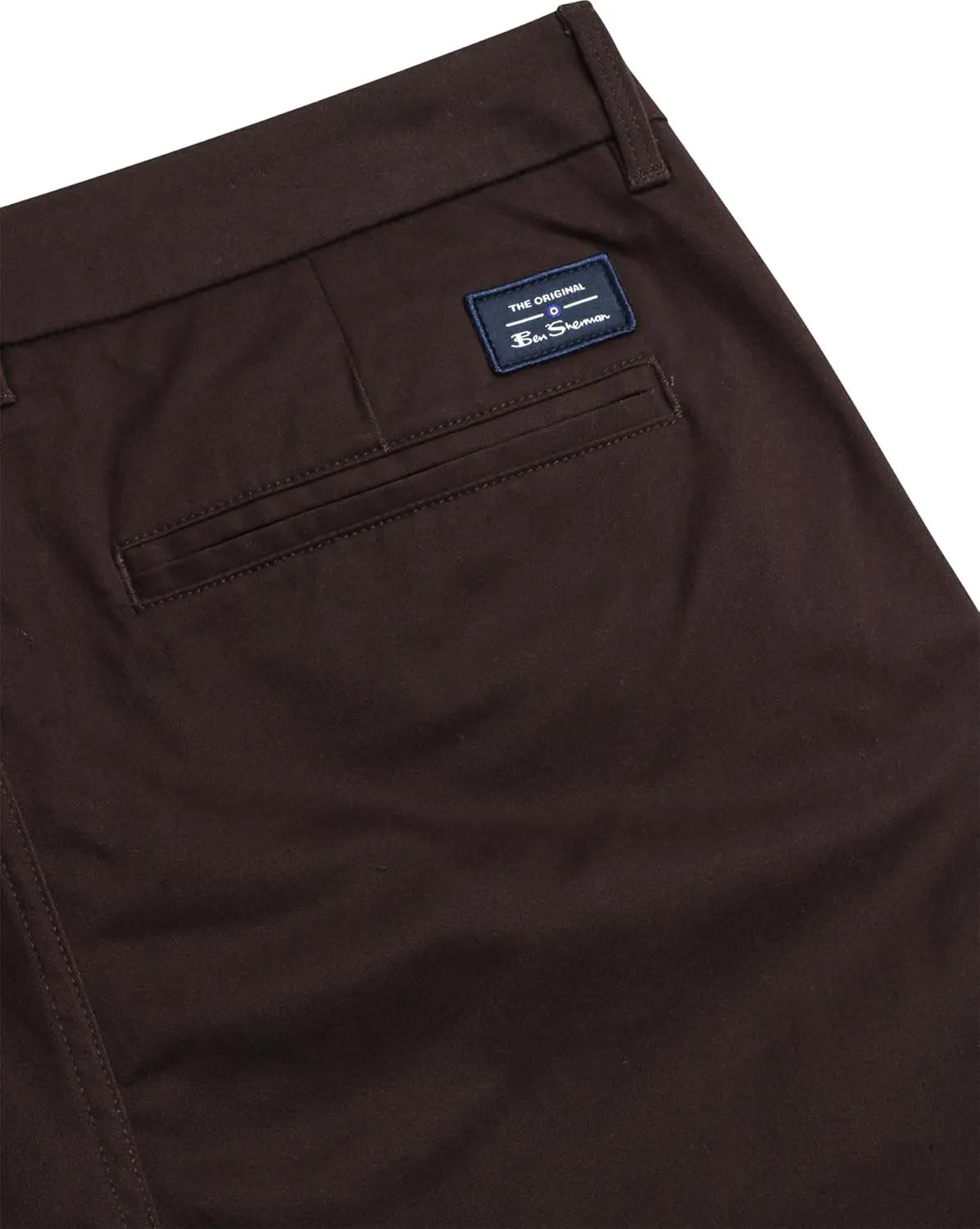 Ben Sherman Men's Slim Fit Chino Pants - Men's Fashion Comfort Stretch Cotton Casual Pants - Stylish Tapered Chinos for Men