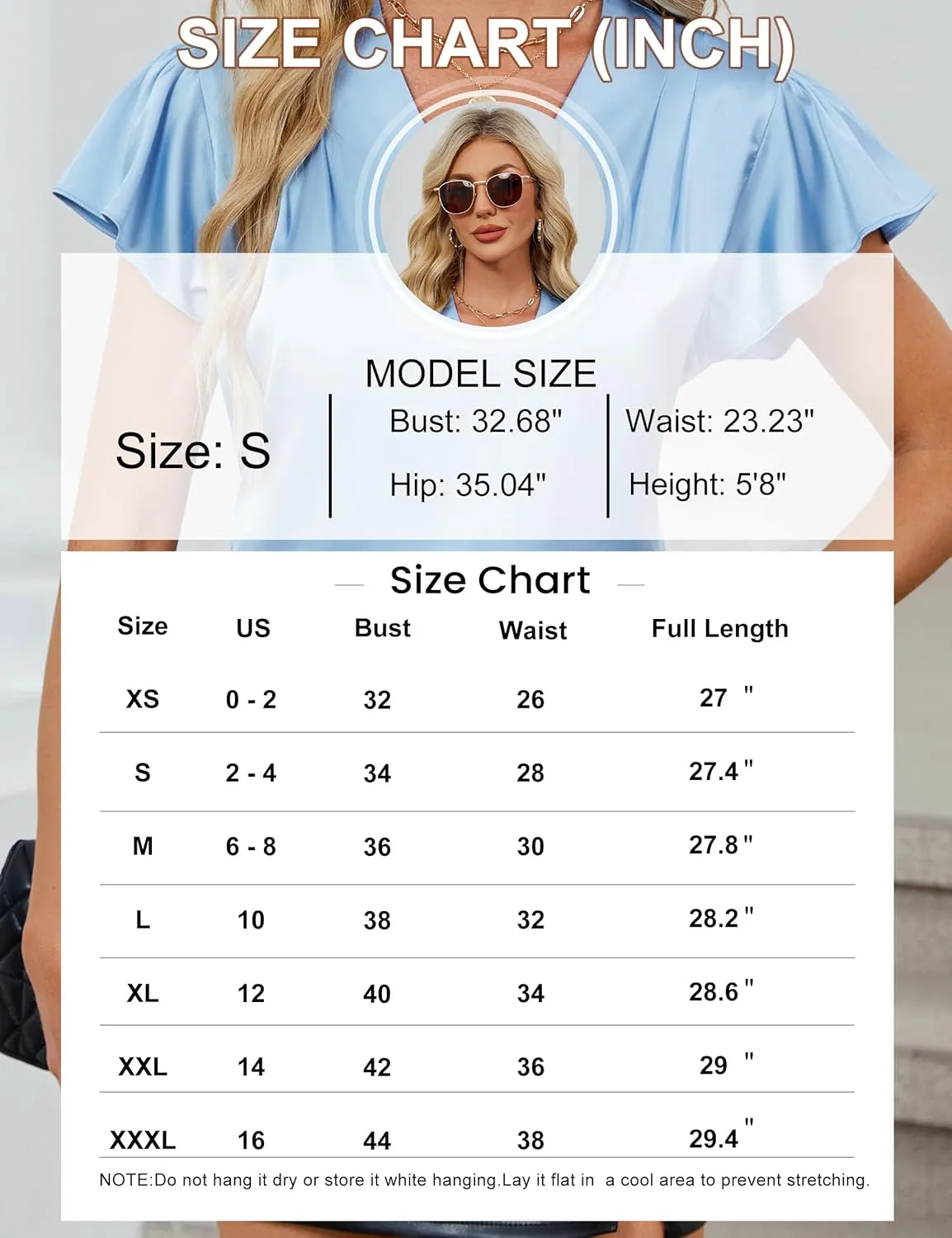 Blooming Jelly Womens Silk Dressy Casual Business Blouse Ruffle Sleeve Tops Summer V Neck Pleated Work Shirts