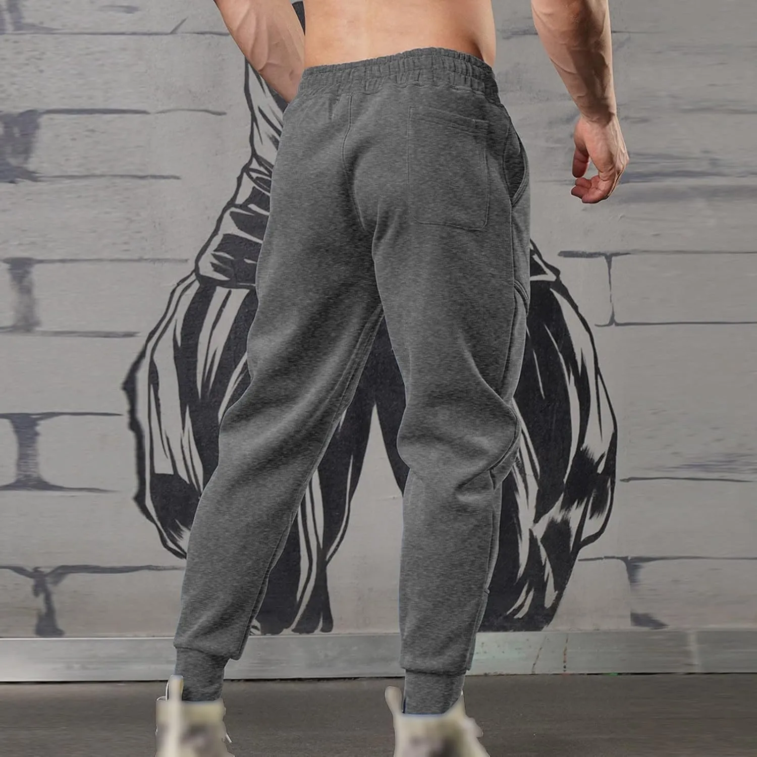 Cargo Sweatpants for Men Mens Lounge Pants Sport Work Casual Trouser Pants Big and Tall Sweatpants for Men Mens Work