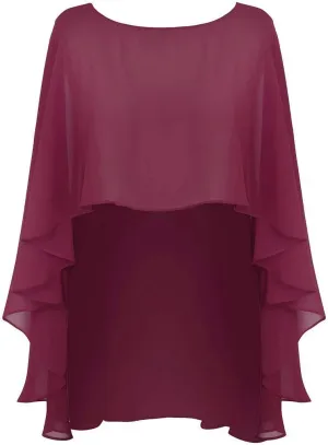 Chiffon Wedding Capes Evening Dress Bridesmaid Stole Formal Scarves Bridal Wraps Long Shawls