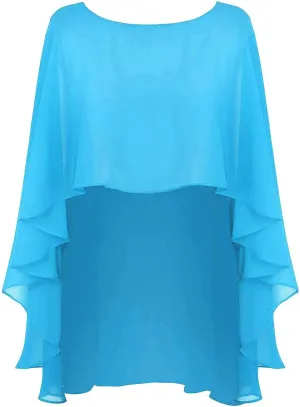Chiffon Wedding Capes Evening Dress Bridesmaid Stole Formal Scarves Bridal Wraps Long Shawls