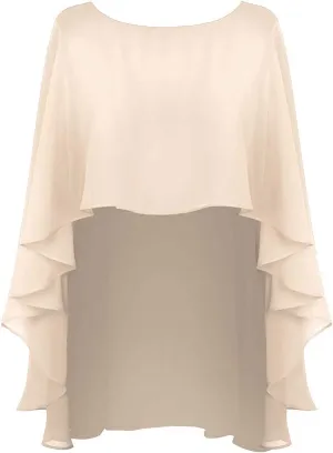 Chiffon Wedding Capes Evening Dress Bridesmaid Stole Formal Scarves Bridal Wraps Long Shawls