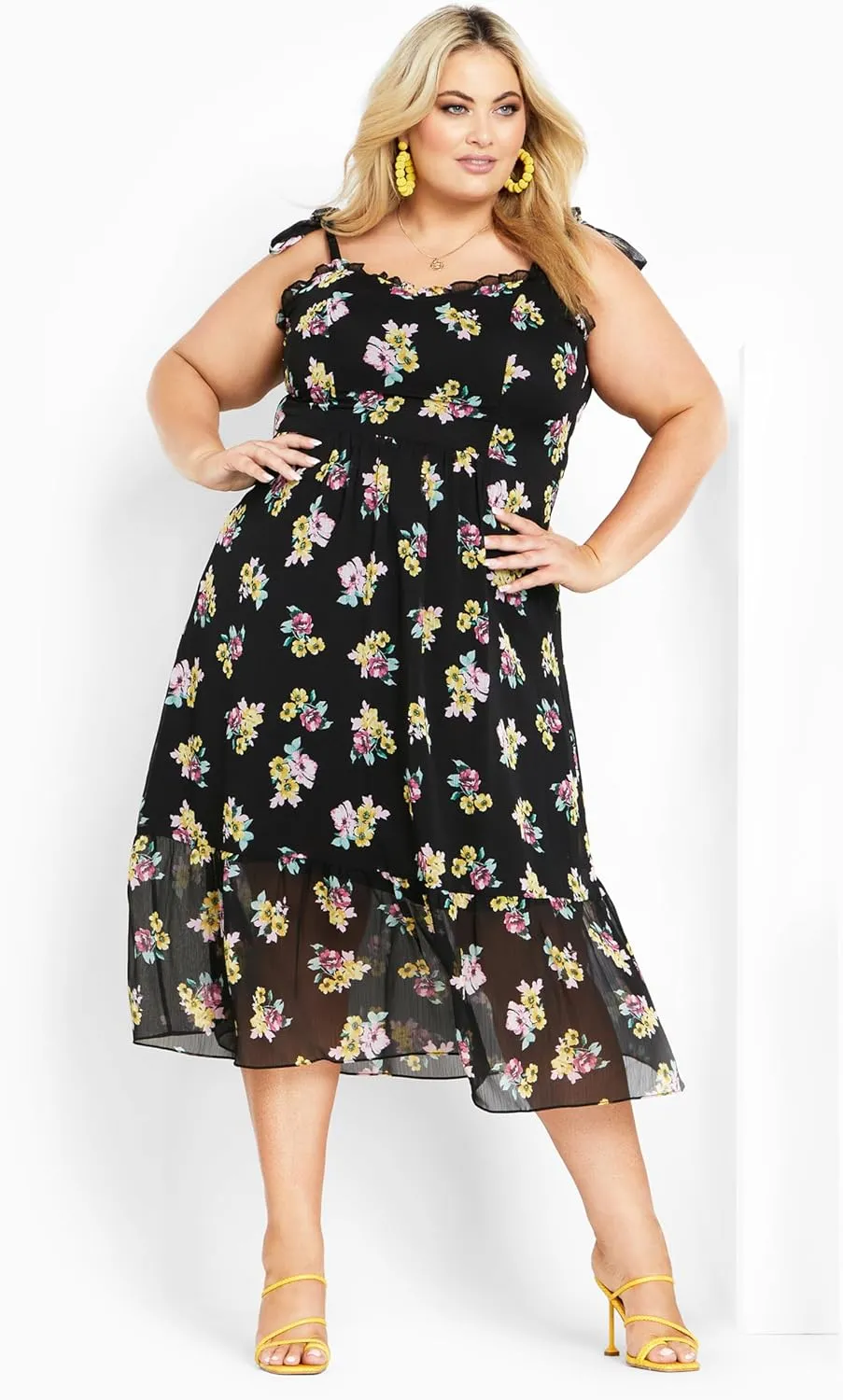 City Chic Plus Size Dress Ariadne