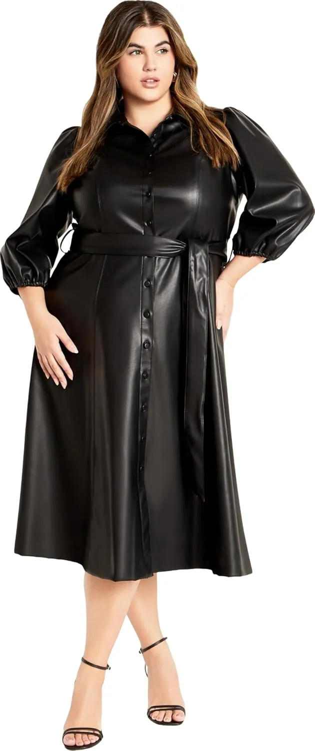 City Chic Women's Dress-Ellis