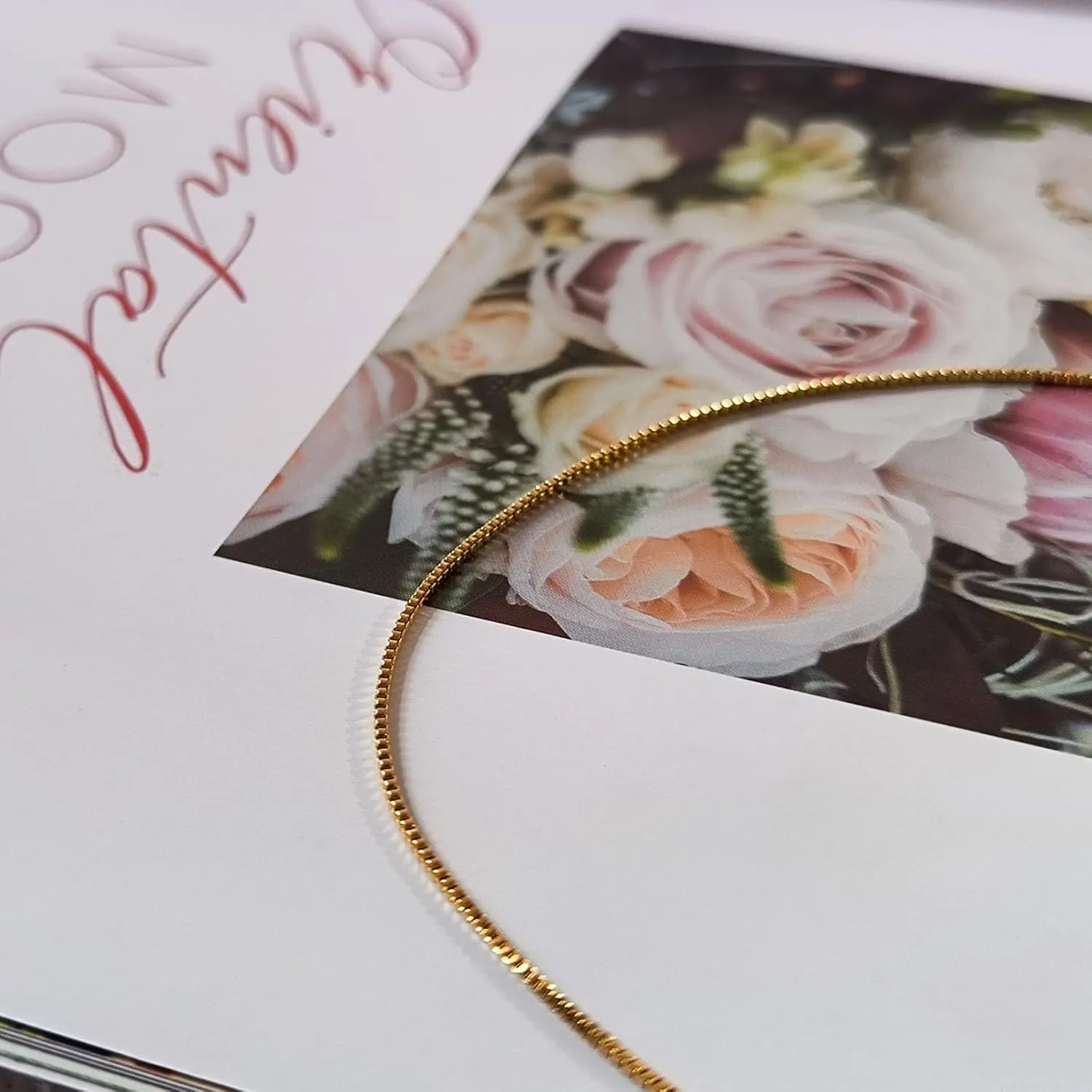 Dainty Choker Necklace for Women 18K Gold Plated Shining Dots Box Chain Sparkle Necklaces Cute Paperclip Link Herringbone Necklace Exquisite Jewelry Gifts for Mom Girlfriend