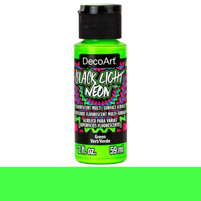 DecoArt Black Light Neon Acrylics 2oz