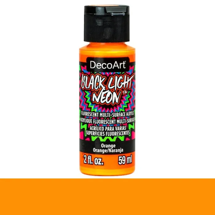 DecoArt Black Light Neon Acrylics 2oz