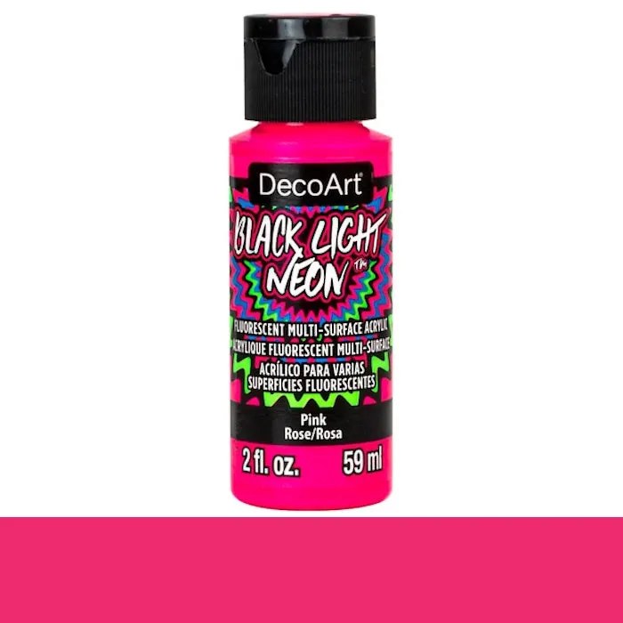 DecoArt Black Light Neon Acrylics 2oz