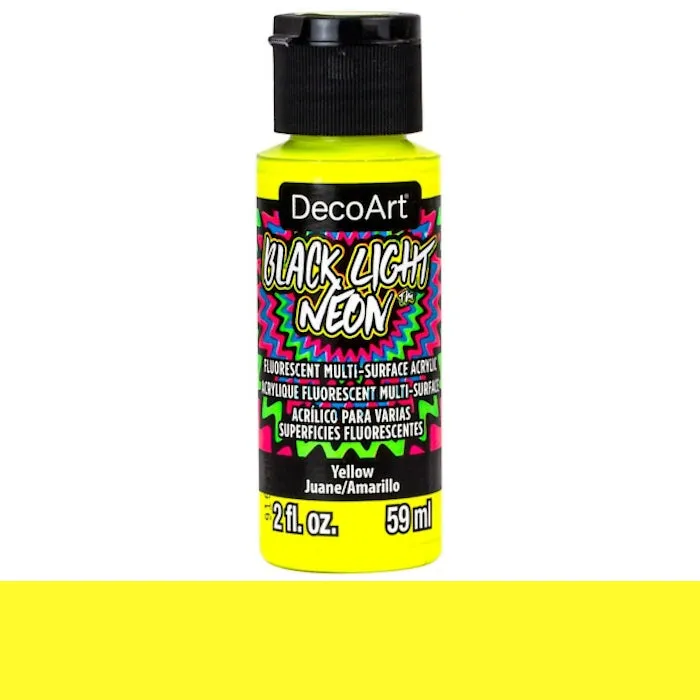 DecoArt Black Light Neon Acrylics 2oz