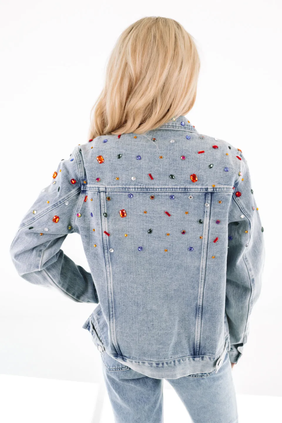 Diamond In The Rough Denim Jacket - Light Denim