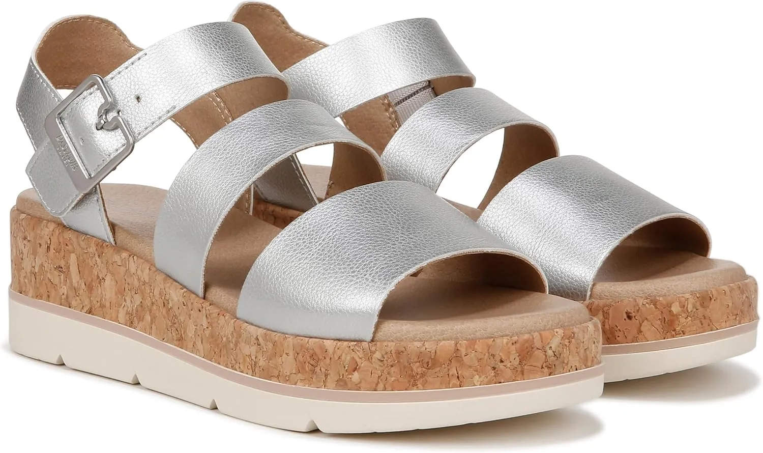 Dr. Scholl's Shoes Women's Once Twice Espadrille Platform Wedge Sandal