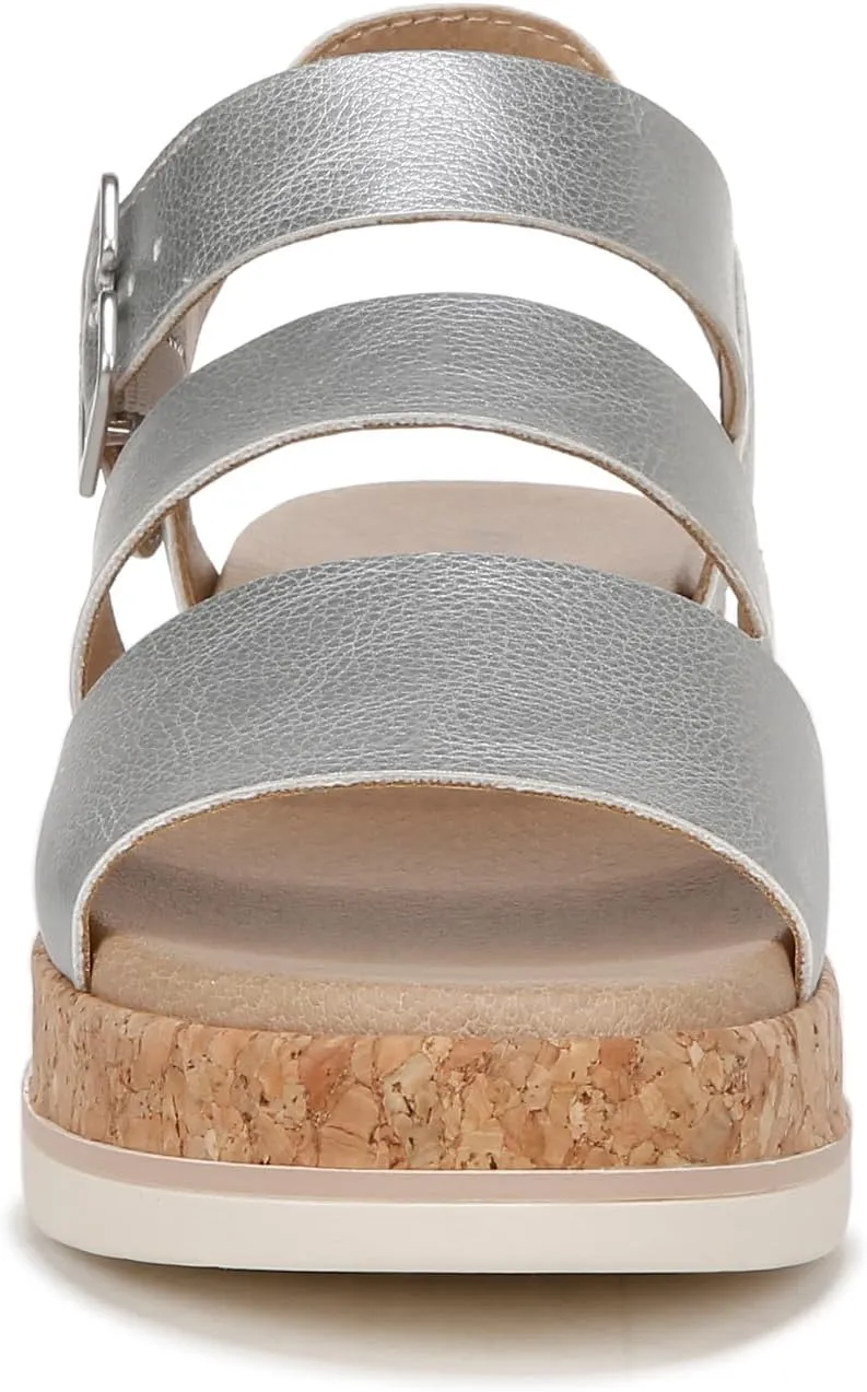 Dr. Scholl's Shoes Women's Once Twice Espadrille Platform Wedge Sandal