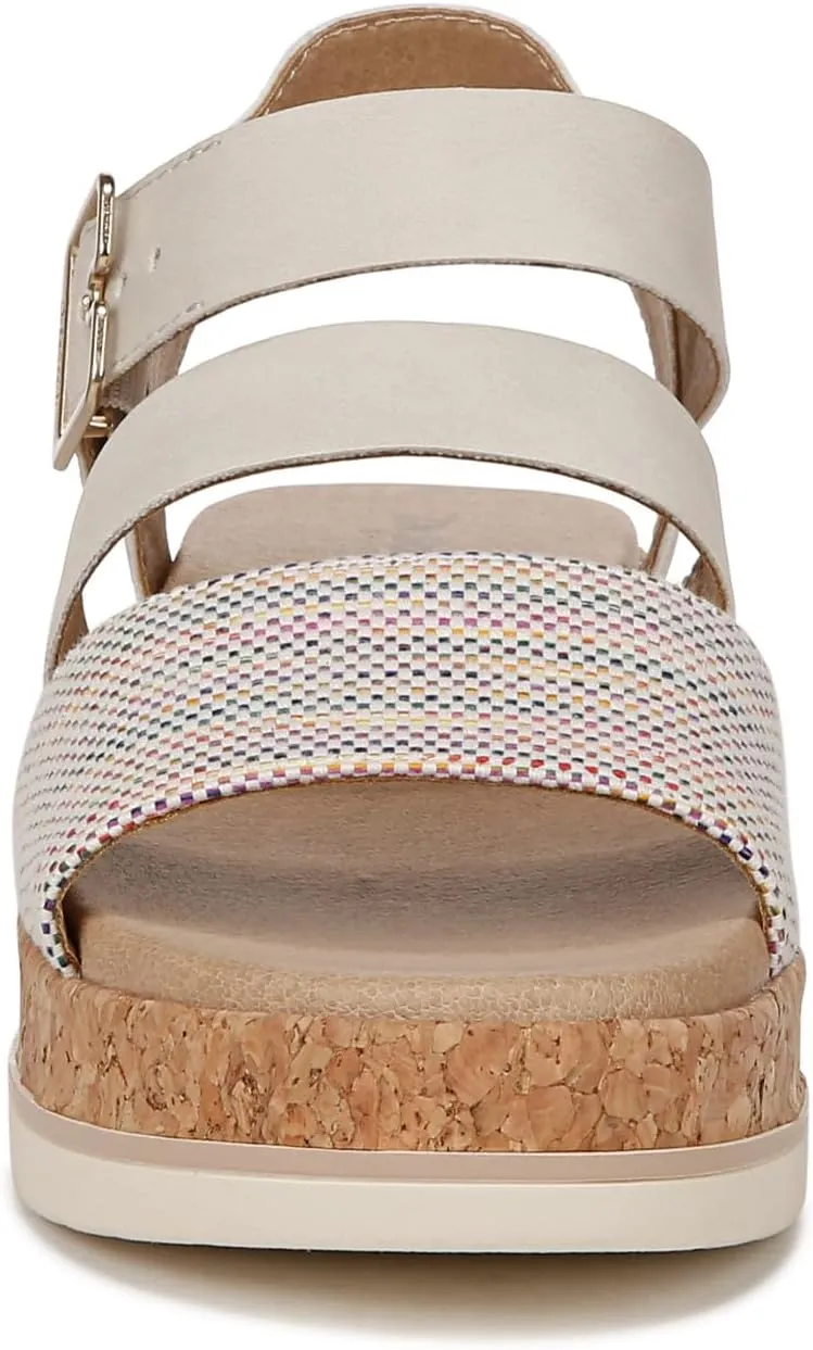 Dr. Scholl's Shoes Women's Once Twice Espadrille Platform Wedge Sandal