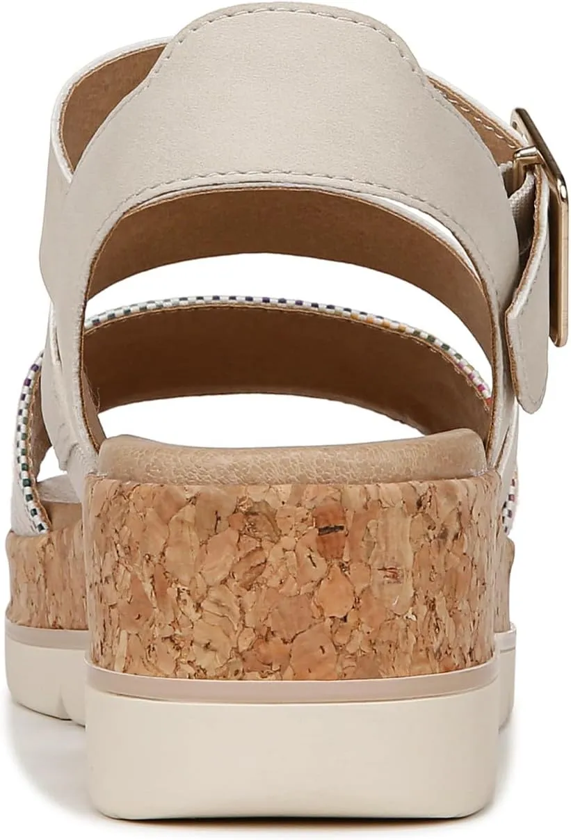 Dr. Scholl's Shoes Women's Once Twice Espadrille Platform Wedge Sandal