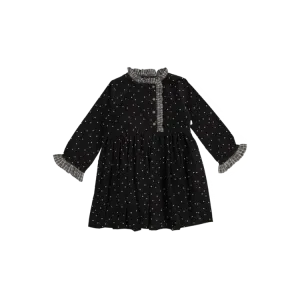 DRESS ROSIE-Dots Velvet