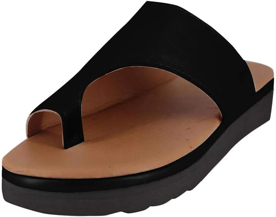 Gibobby Sandals for Women Platform,Women Bunion Sandals Platform Wedge Slippers Orthopedic Flip Flops Summer Shoes