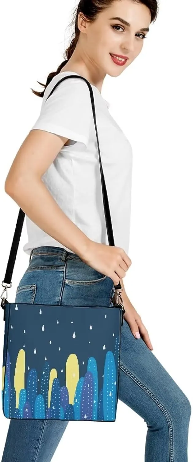 GIFTPUZZ Hobo Bag with PU Leather Large Cell Phone Purses for Women Crossbody Bucket Bag Purses Crossbody Handbags