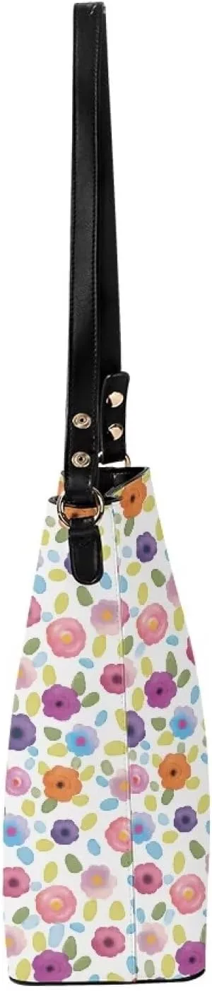 GIFTPUZZ Hobo Bag with PU Leather Large Cell Phone Purses for Women Crossbody Bucket Bag Purses Crossbody Handbags