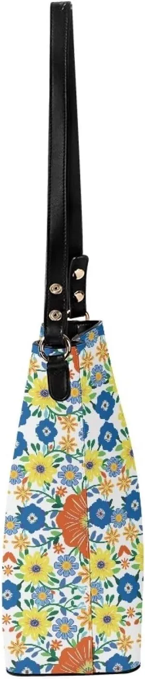GIFTPUZZ Hobo Bag with PU Leather Large Cell Phone Purses for Women Crossbody Bucket Bag Purses Crossbody Handbags