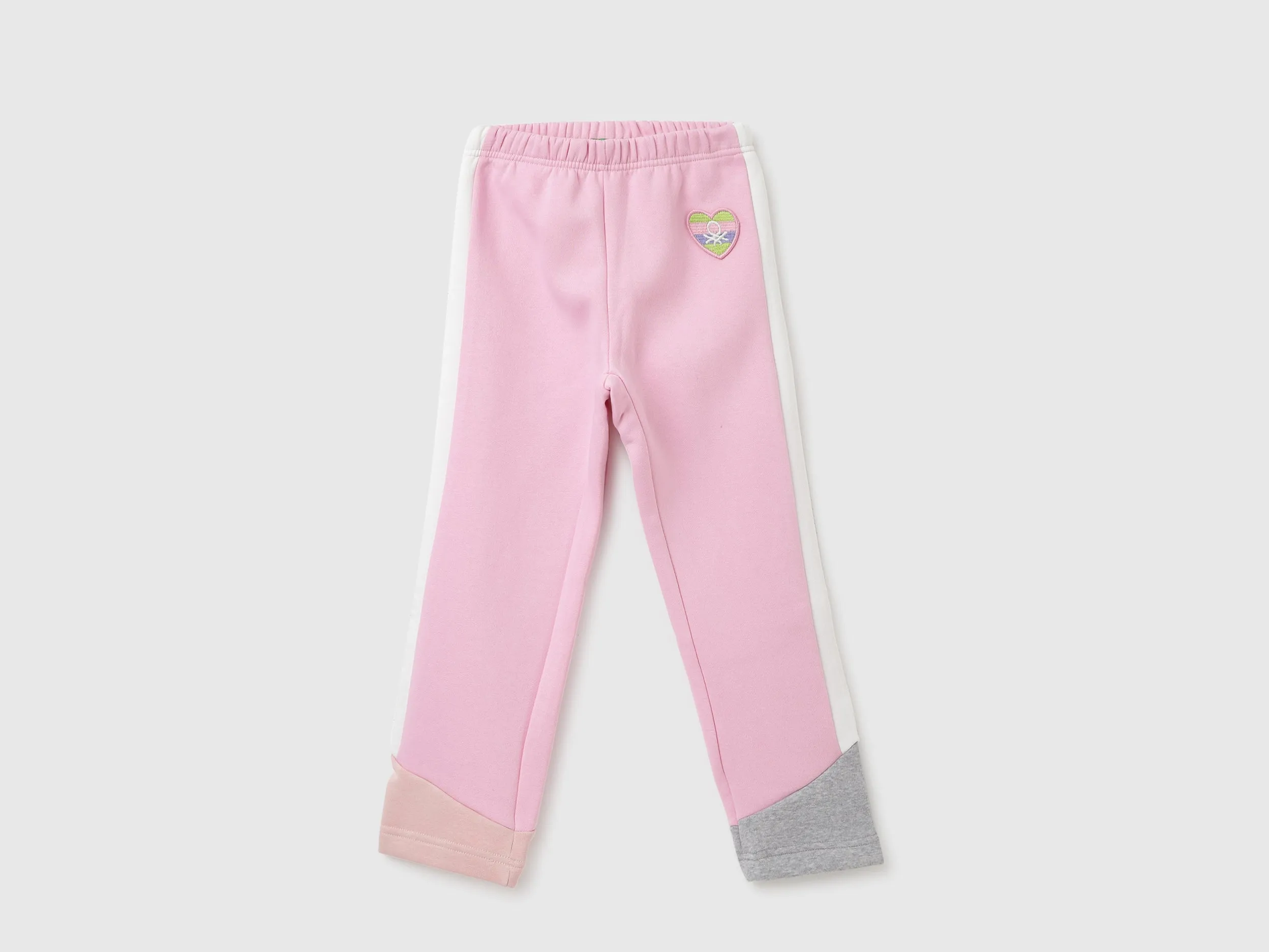 Girls Colorblock Regular Fit Trousers