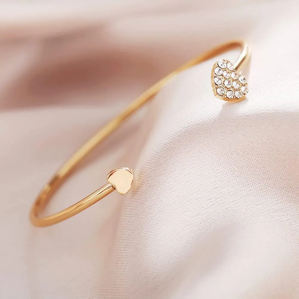 Gold Bracelets for Women Dainty 14K Gold Plated Stackable Bangle Bracelets Set Adjustable Layered Link Chain Bracelets Jewelry