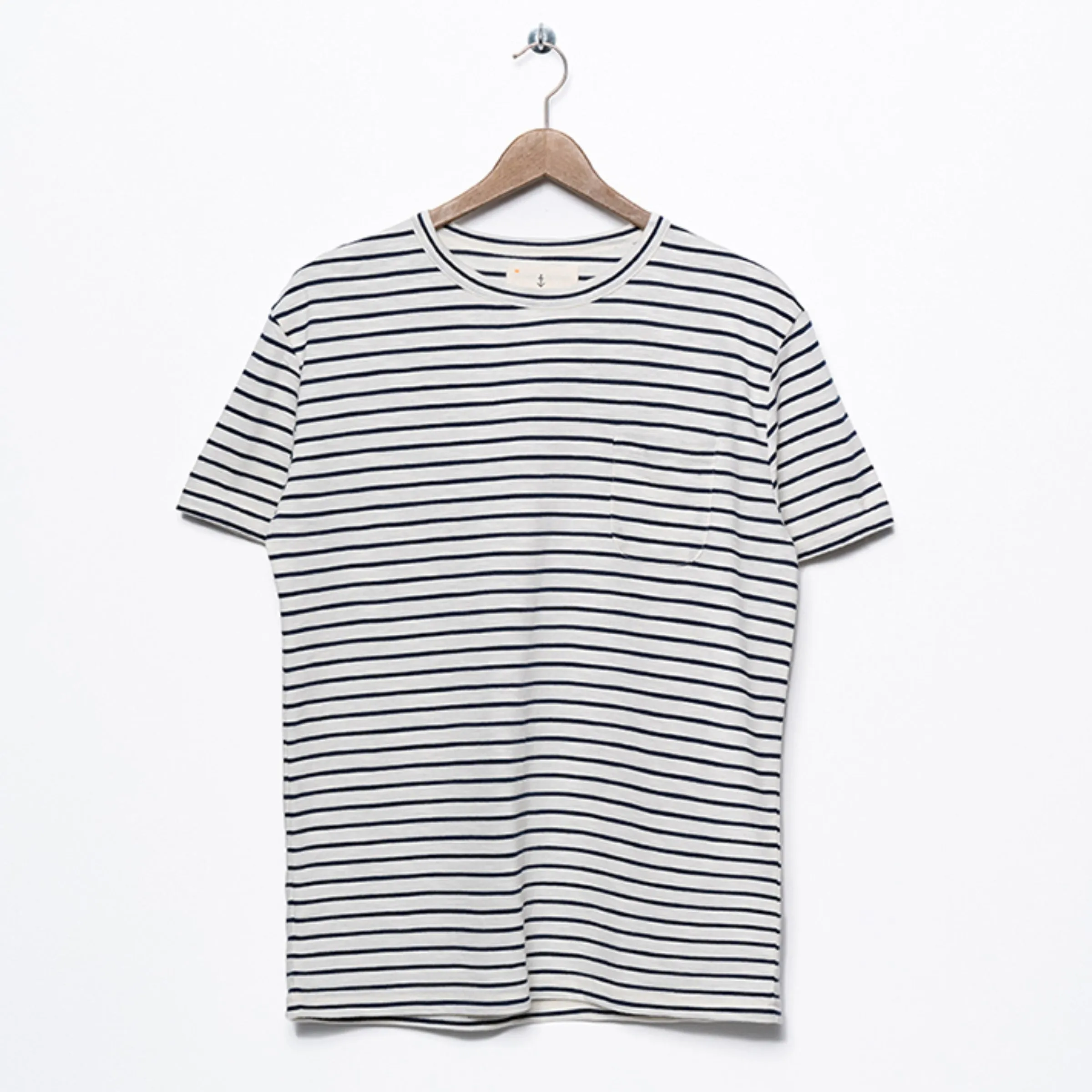 Guerreiro Striped T-Shirt (Dark Navy Stripes)