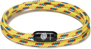 Handmade Nautical Rope Bracelet for Men Sunproof Colorfast Surfer Braided Paracord Bracelet Unique Choice for Men, Women & Couples