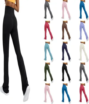 Hiking Pants Women Lightweight High Waist Breathable Tummy Control Casual Comfy Yoga Trousers Workout Gym Leggings