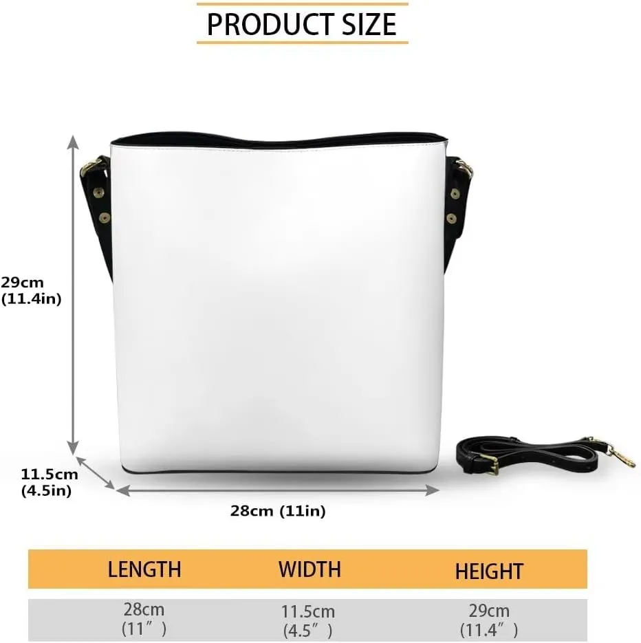 HUGS IDEA Hobo Bag for Women Crossbody Bucket Bag for Lady Work Fashion Leather Shoulder Purse for Travel