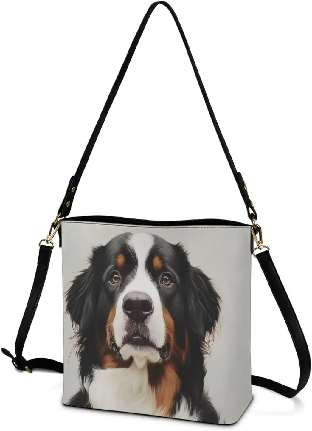 HUGS IDEA Hobo Bag for Women Crossbody Bucket Bag for Lady Work Fashion Leather Shoulder Purse for Travel