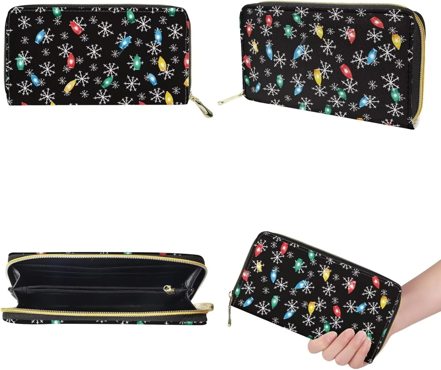 HUGS IDEA Hobo Bags for Women 2 Pieces PU Leather Handbags Purse Set Shoulder Bucket Crossbody Bags