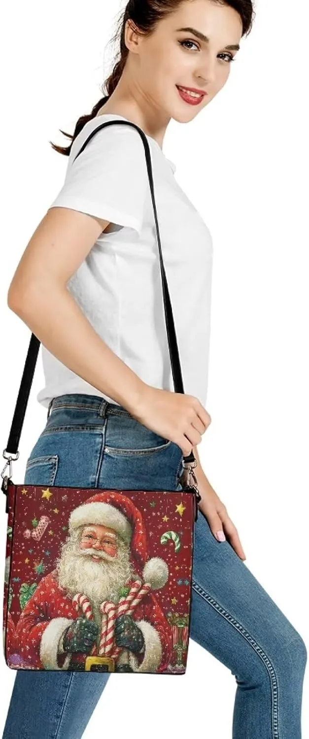 HUGS IDEA Hobo Bags for Women PU Leather Handbag Crossbody Bucket Tote Purse Ladies Shoulder Bags