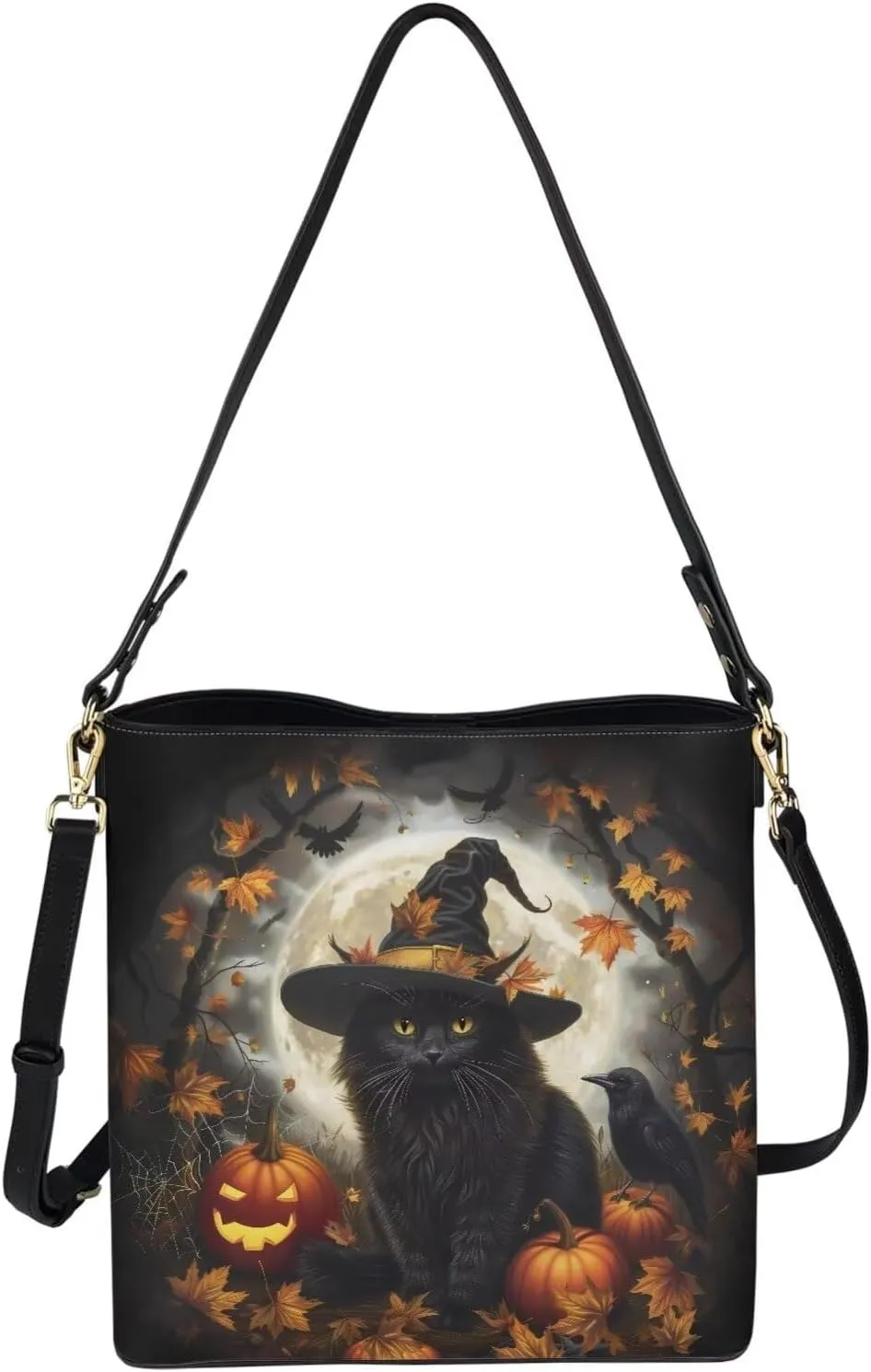 HUGS IDEA Hobo Bags for Women PU Leather Handbag Crossbody Bucket Tote Purse Ladies Shoulder Bags