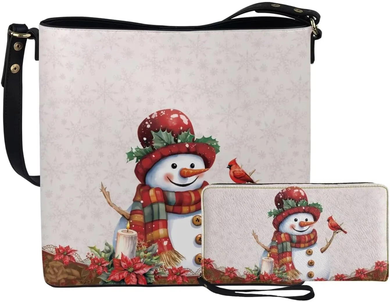 HUGS IDEA Women Handbags PU LeatherBucket Bag Big Capacity Tote Handbag Hobo Crossbody Bucket Purse