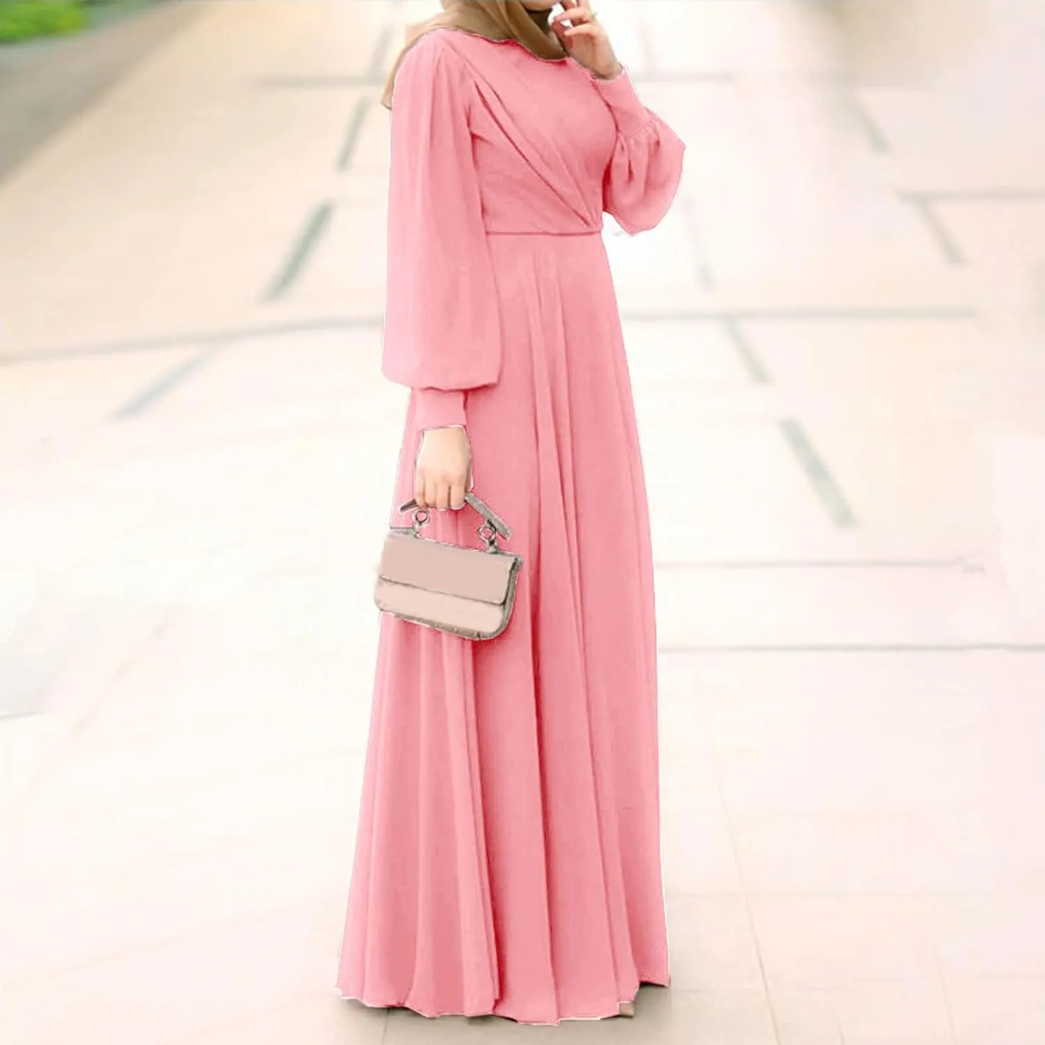 Indian Dresses for Women Kaftans Stylish Caftans Islamic Dubai Robe Solid Loose Long Maxi Long Dress Gift for Kaftan
