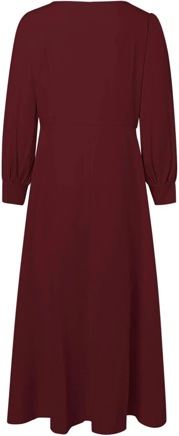 Indian Dresses for Women Kaftans Stylish Caftans Islamic Dubai Robe Solid Loose Long Maxi Long Dress Gift for Kaftan