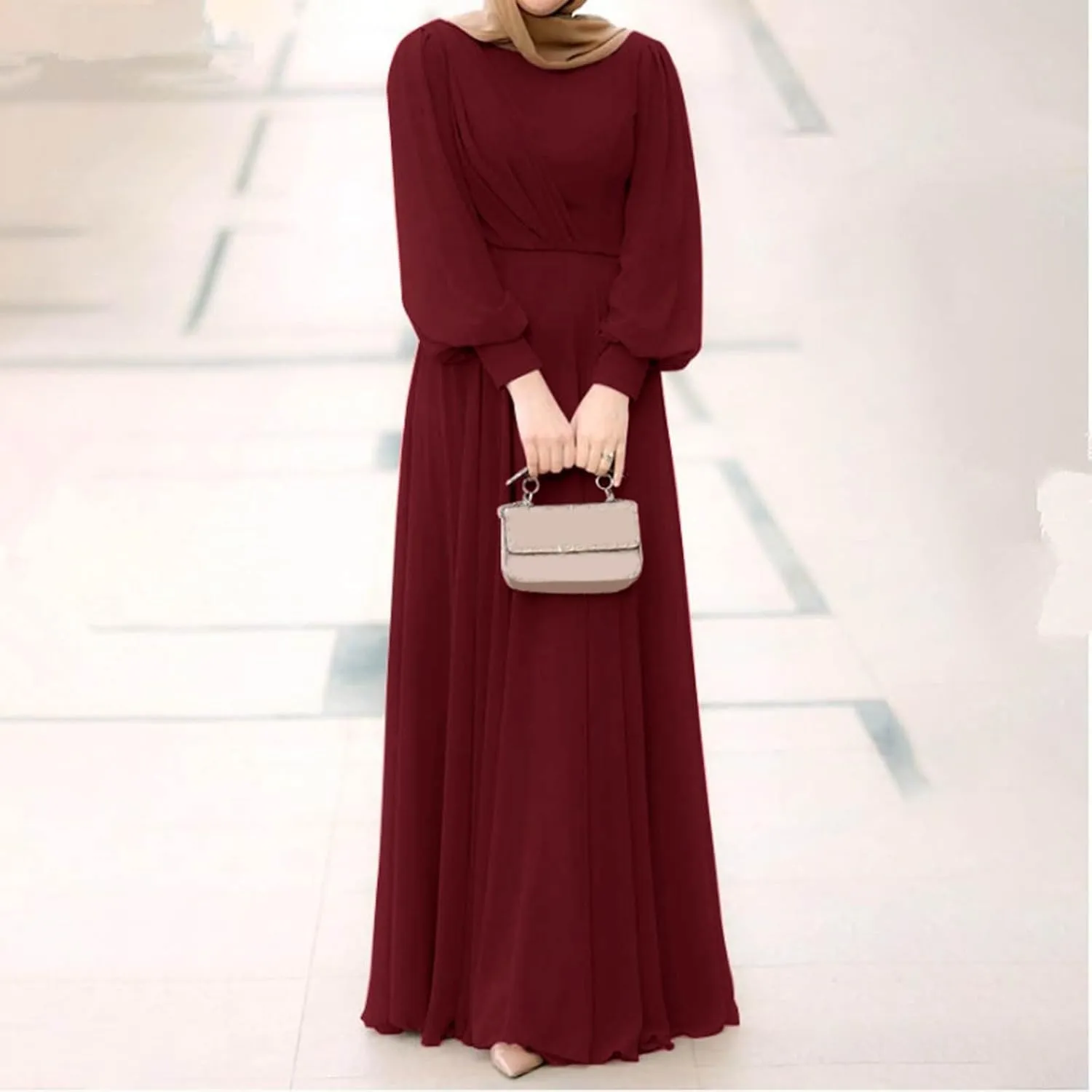 Indian Dresses for Women Kaftans Stylish Caftans Islamic Dubai Robe Solid Loose Long Maxi Long Dress Gift for Kaftan