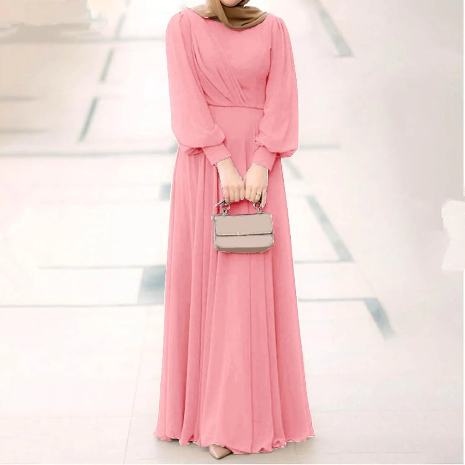 Indian Dresses for Women Kaftans Stylish Caftans Islamic Dubai Robe Solid Loose Long Maxi Long Dress Gift for Kaftan