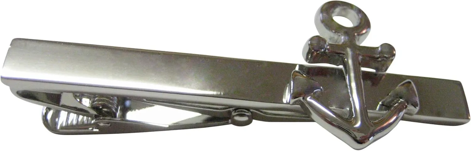 Kiola Designs Nautical Anchor Tie Clip