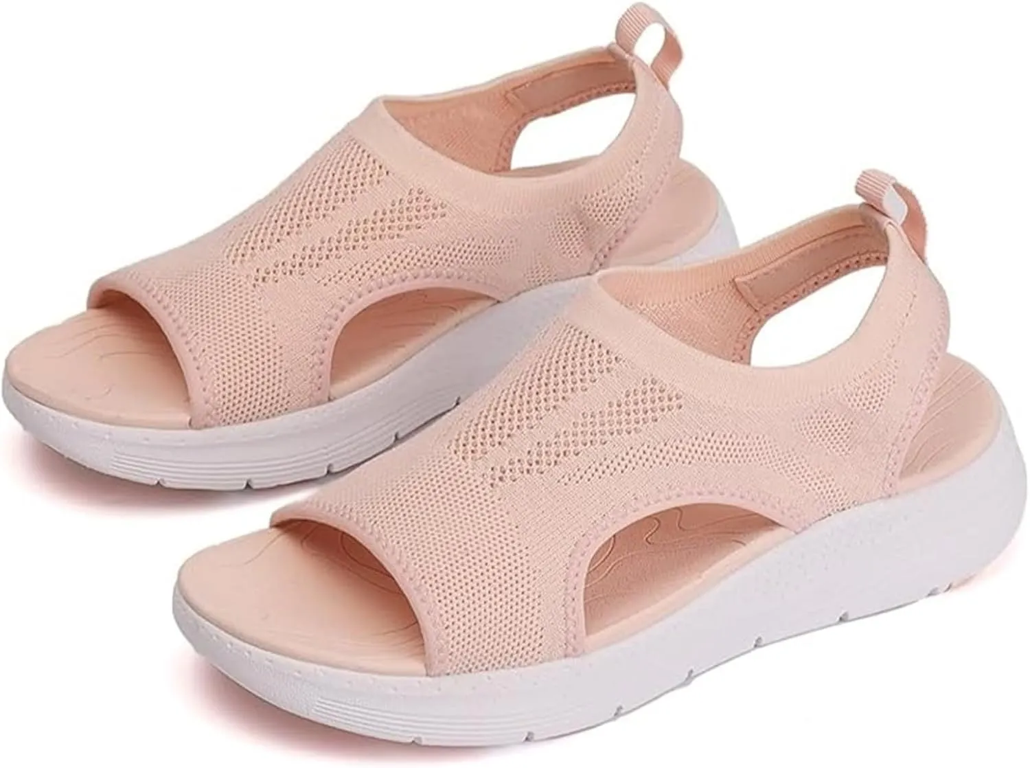 Ladmiple Sandals Women Comfortable Walking Orthotic Slides Orthopedic Sandals Dressy Summer Beach Shoes with Arch Support