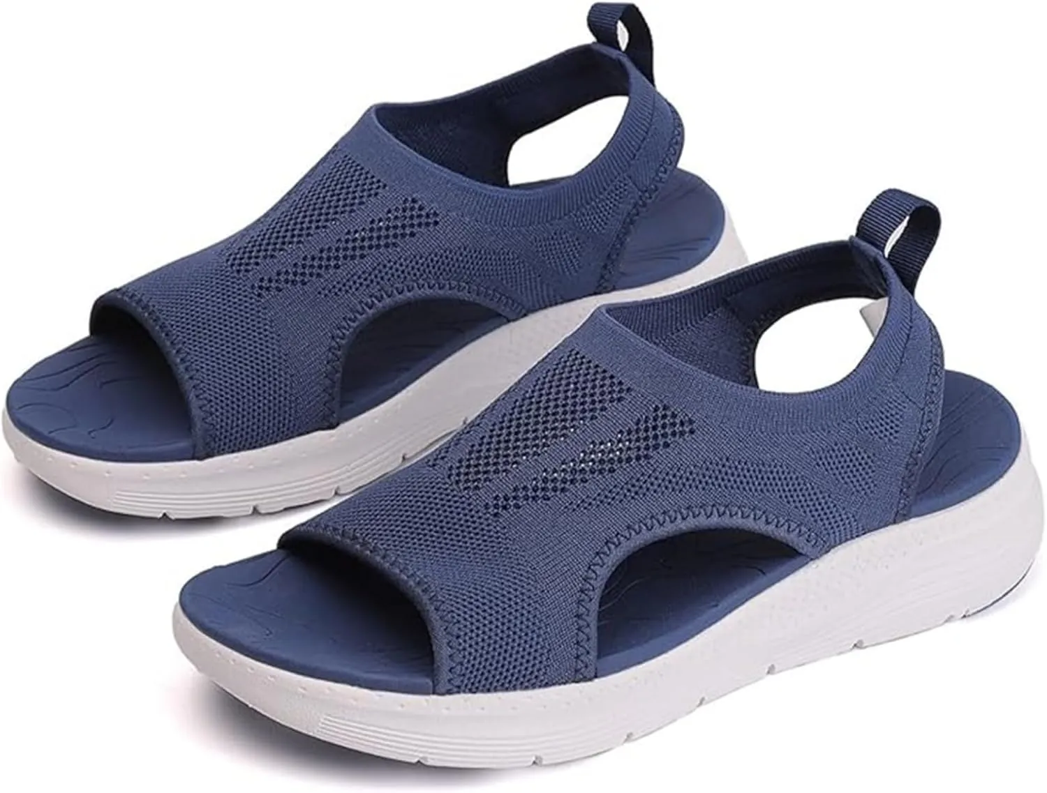 Ladmiple Sandals Women Comfortable Walking Orthotic Slides Orthopedic Sandals Dressy Summer Beach Shoes with Arch Support