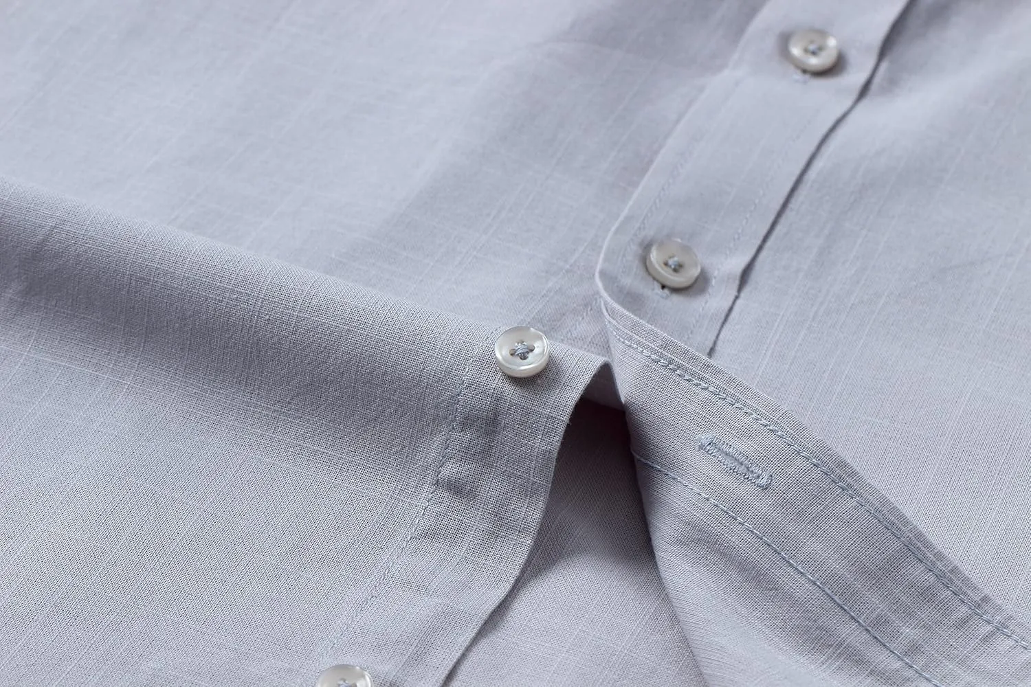 MAXJON Mens's Linen Shirts, Linen Shirts for Mens Short Sleeve Button Down Shirts Casual Regular Fit for Summer Beach Soft